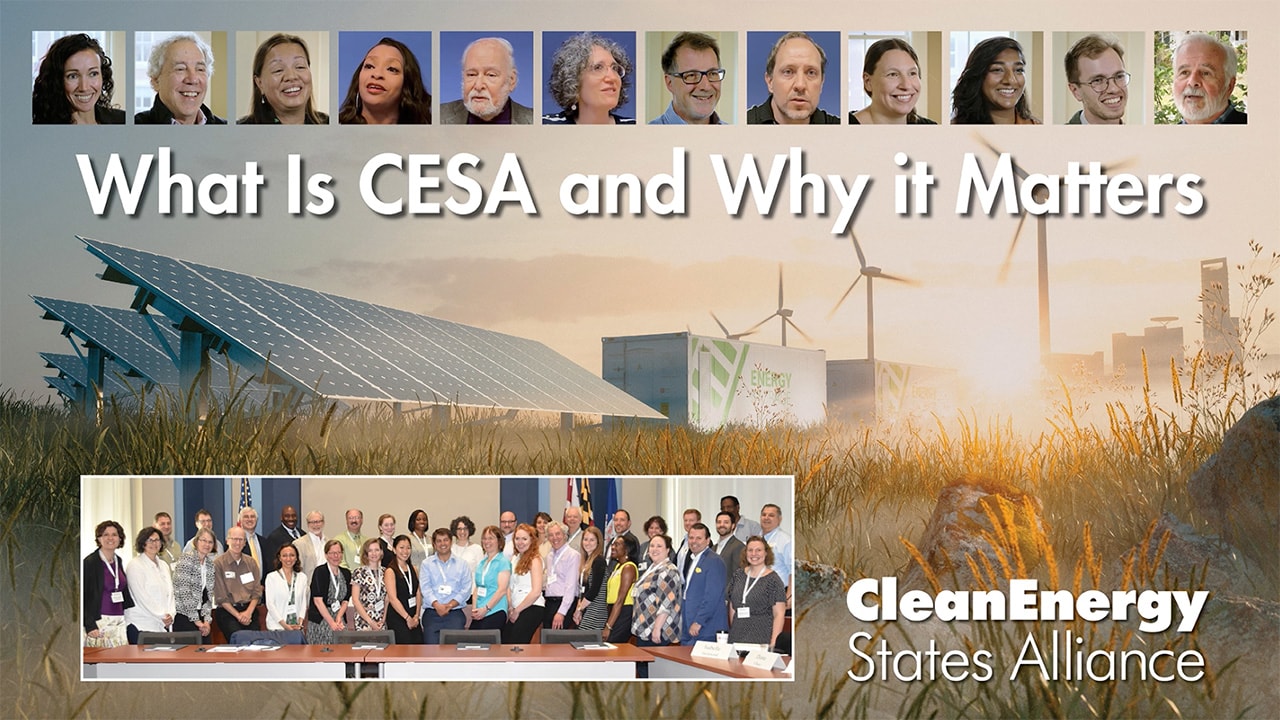 What is CESA and Why it Matters (video) Clean Energy States Alliance